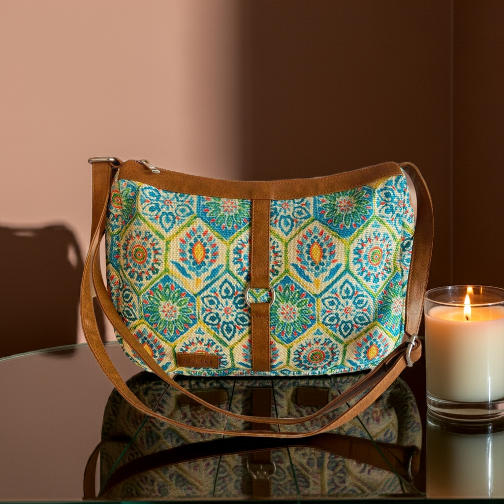 🎁 Petals & Patterns Sling Bag (BOGO) (Discount)