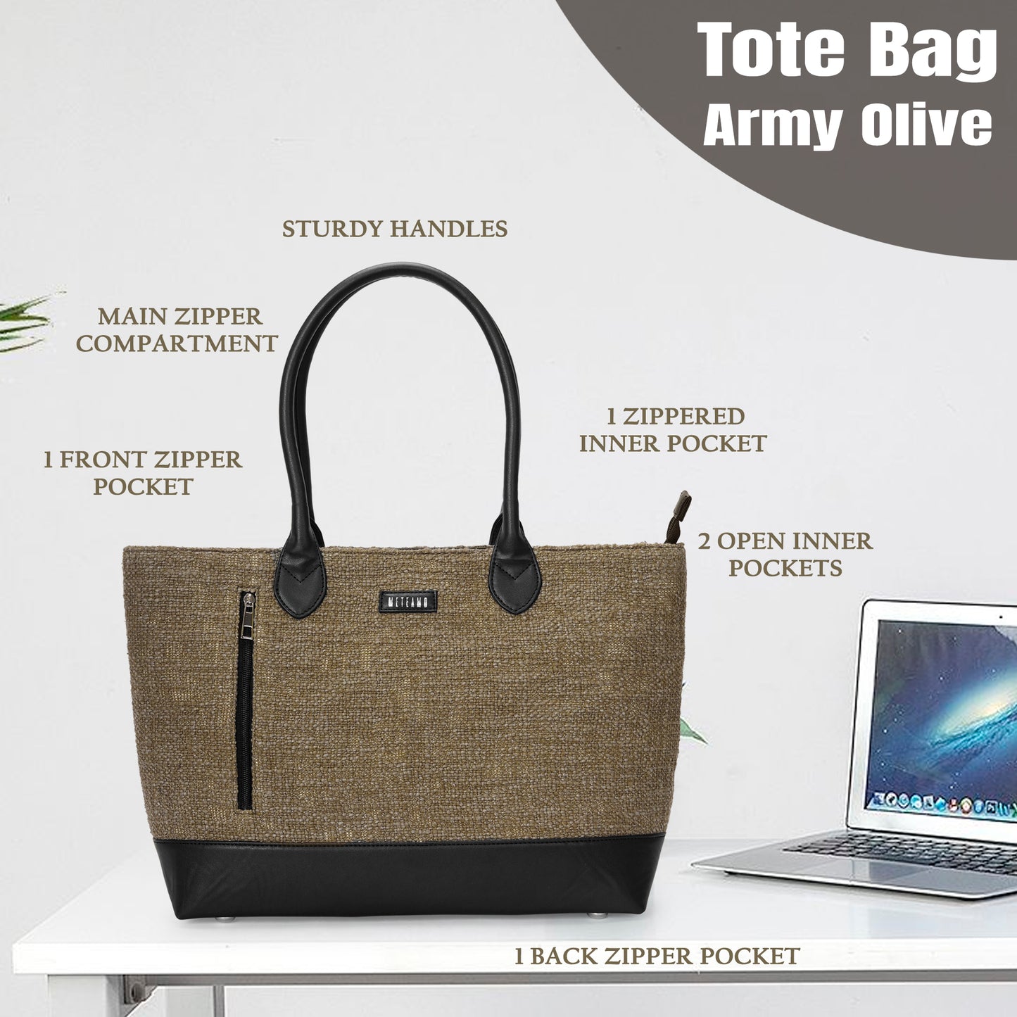 Tote Bag - Army Olive