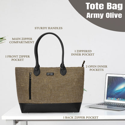 Tote Bag - Army Olive