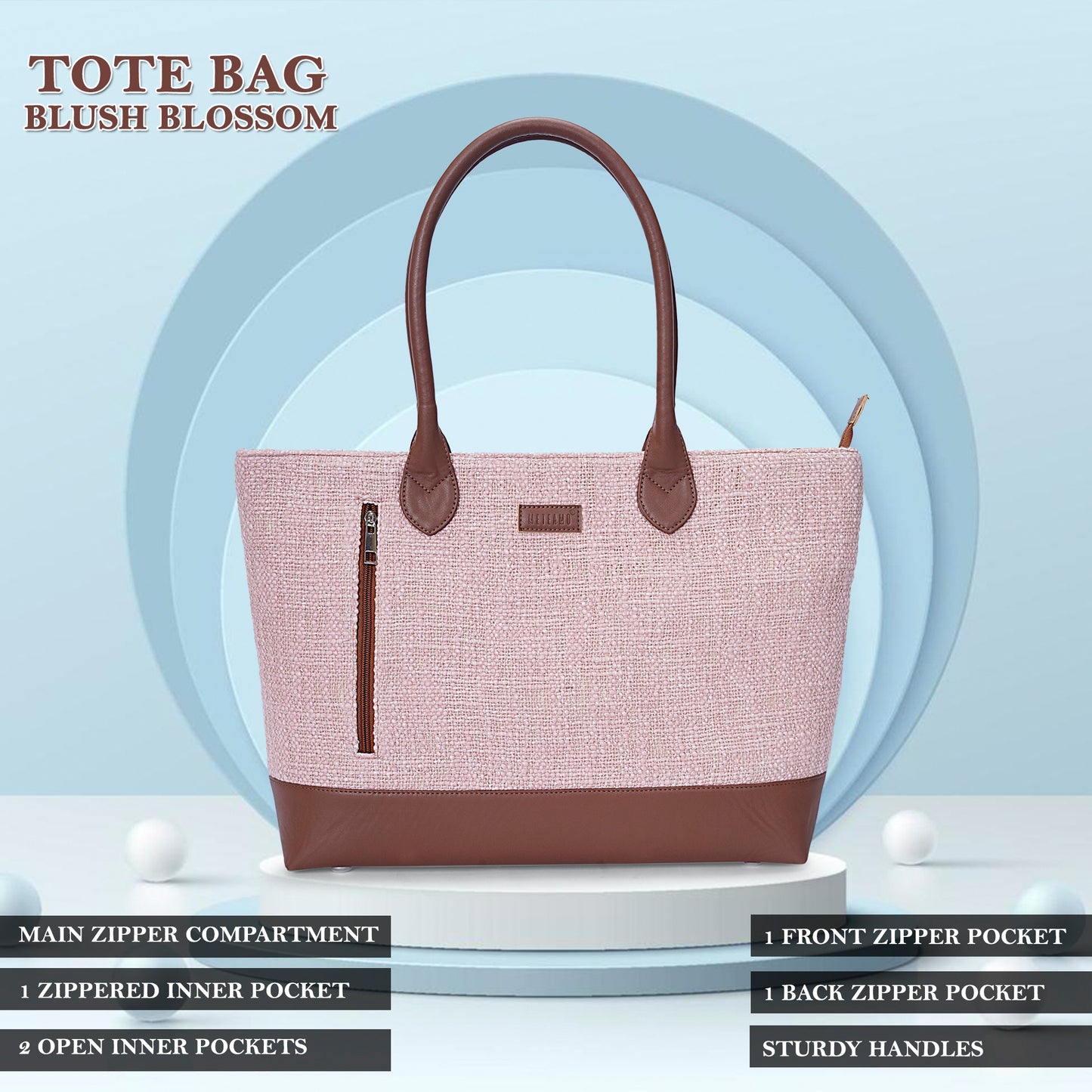 Tote Bag - Blush Blossom