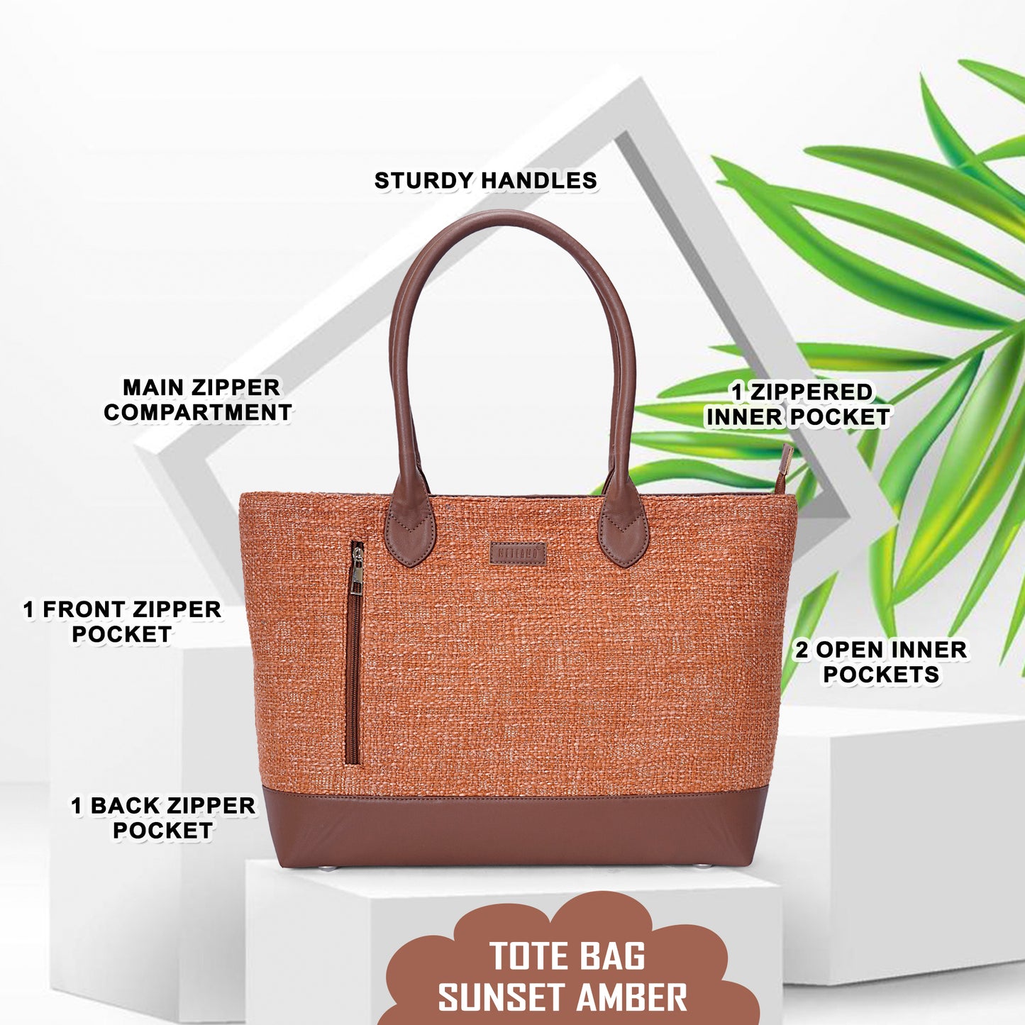 Tote Bag - Sunset Amber
