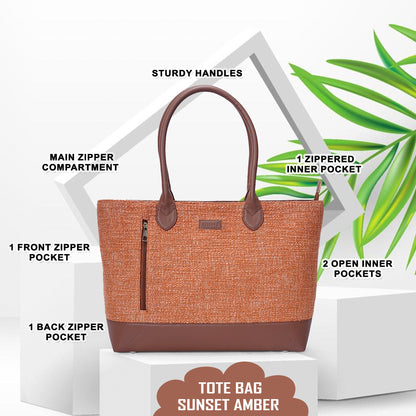 Tote Bag - Sunset Amber