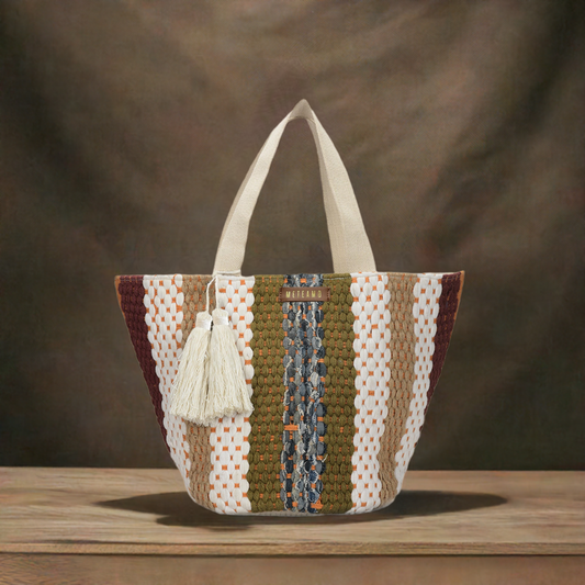 Woventia - Handloom Cotton Handbag