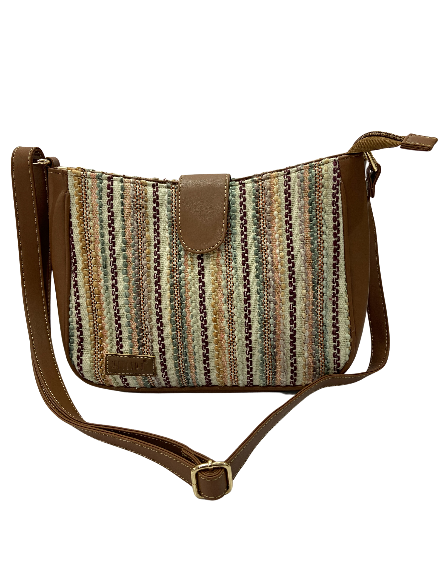 Artisan Weave Sling Bag - Sand (BOGO)
