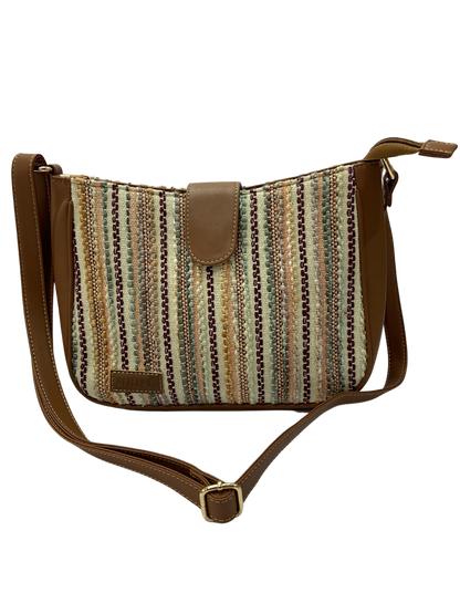 Artisan Weave Sling Bag - Sand (BOGO)