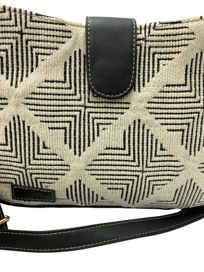 Artisan Weave Sling Bag - Duo Tone