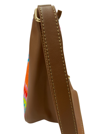 Artisan Weave Sling Bag - Rose (BOGO)