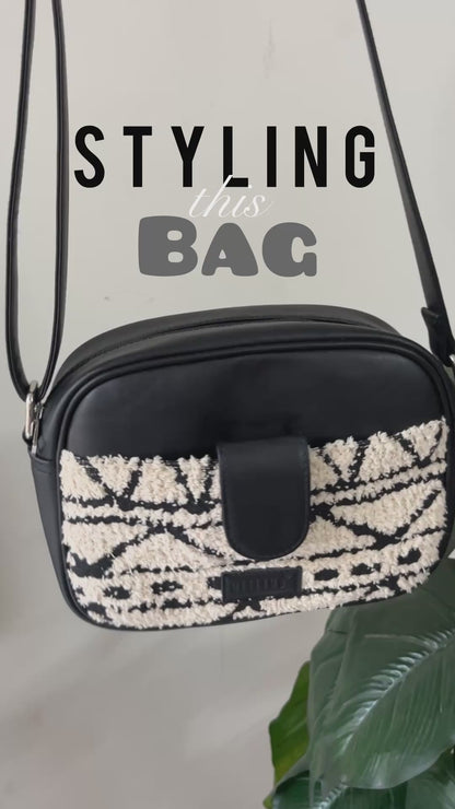 Sling Bag - Monochrome Tribal (BOGO)