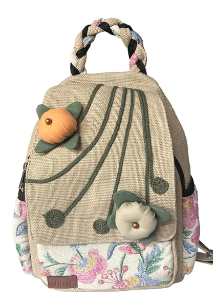 FloraWeave- Travel BackPack