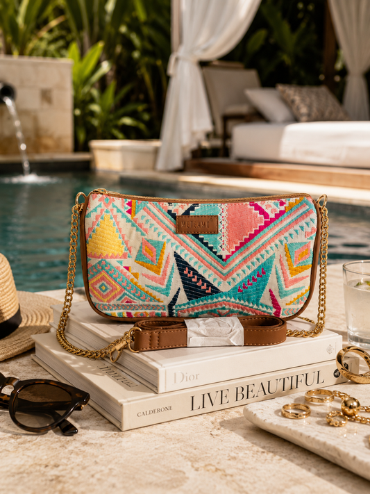 Artisan Baguette - Pink Trivia - Everyday Shoulder Bag (BOGO)