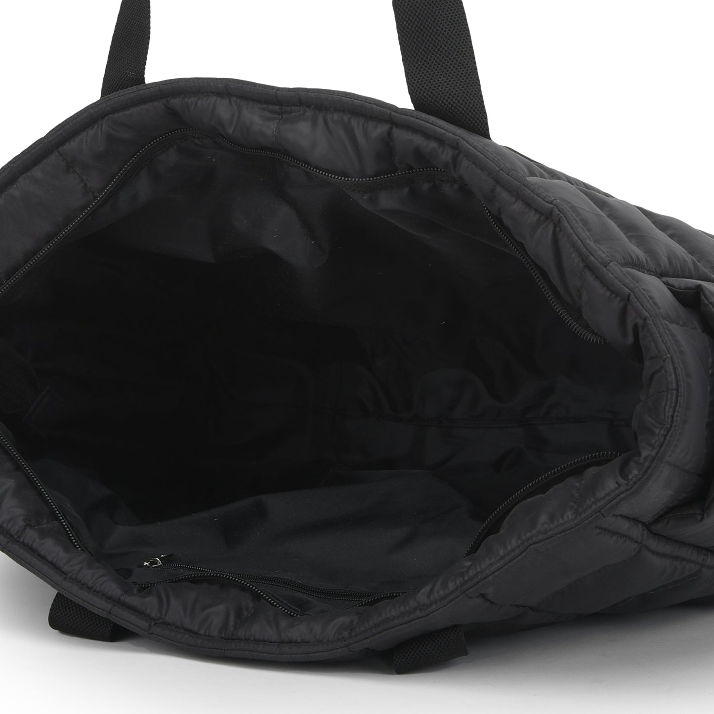 Fumadora Black - Checkered Box Fancy Puffer Handbag