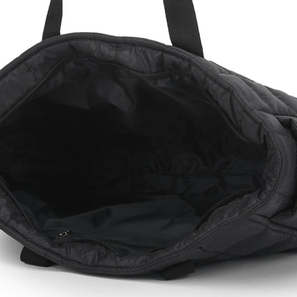 Fumadora Black - Checkered Box Fancy Puffer Handbag