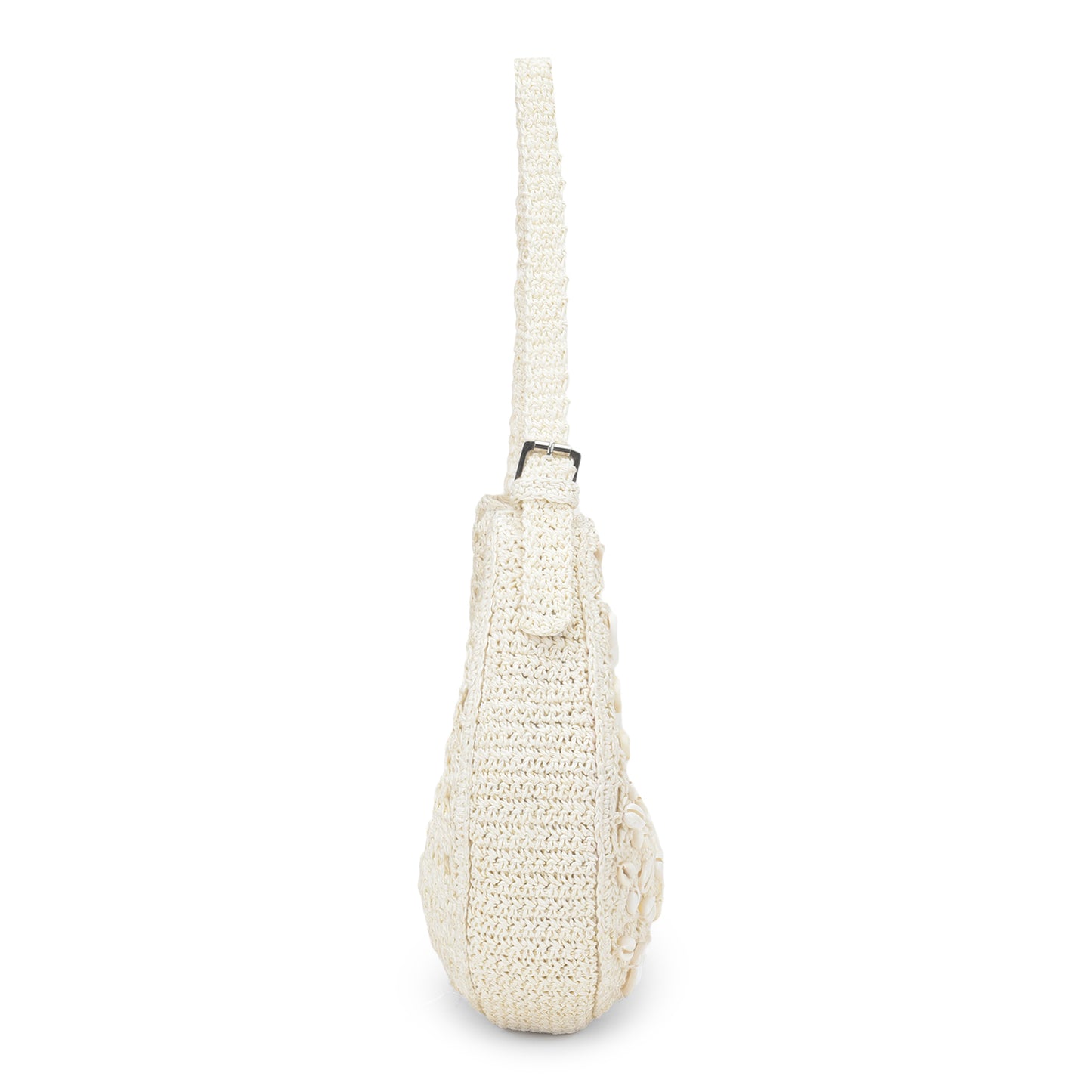 Araah- Raffia & Seashell Shoulder Bag