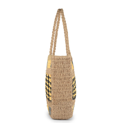 Rubai - Raffia Box Bag