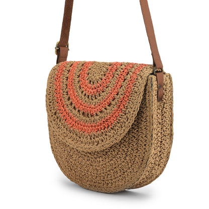 Zerjin - Marigold Raffia Sling Bag