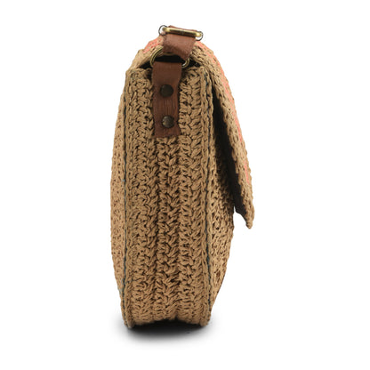 Zerjin - Marigold Raffia Sling Bag