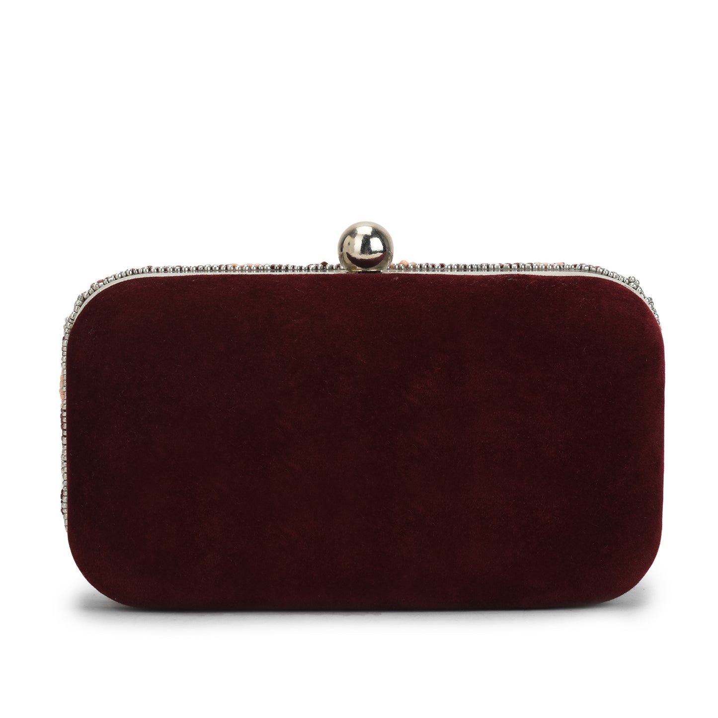 Wavy Beads - Tricolor Clutch Bag