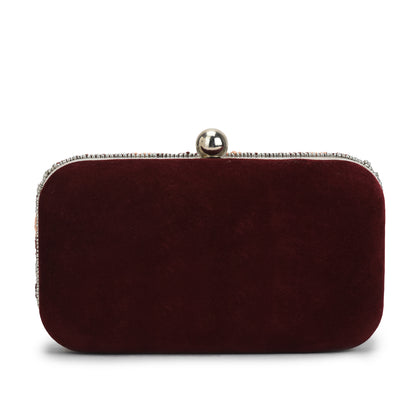 Wavy Beads - Tricolor Clutch Bag