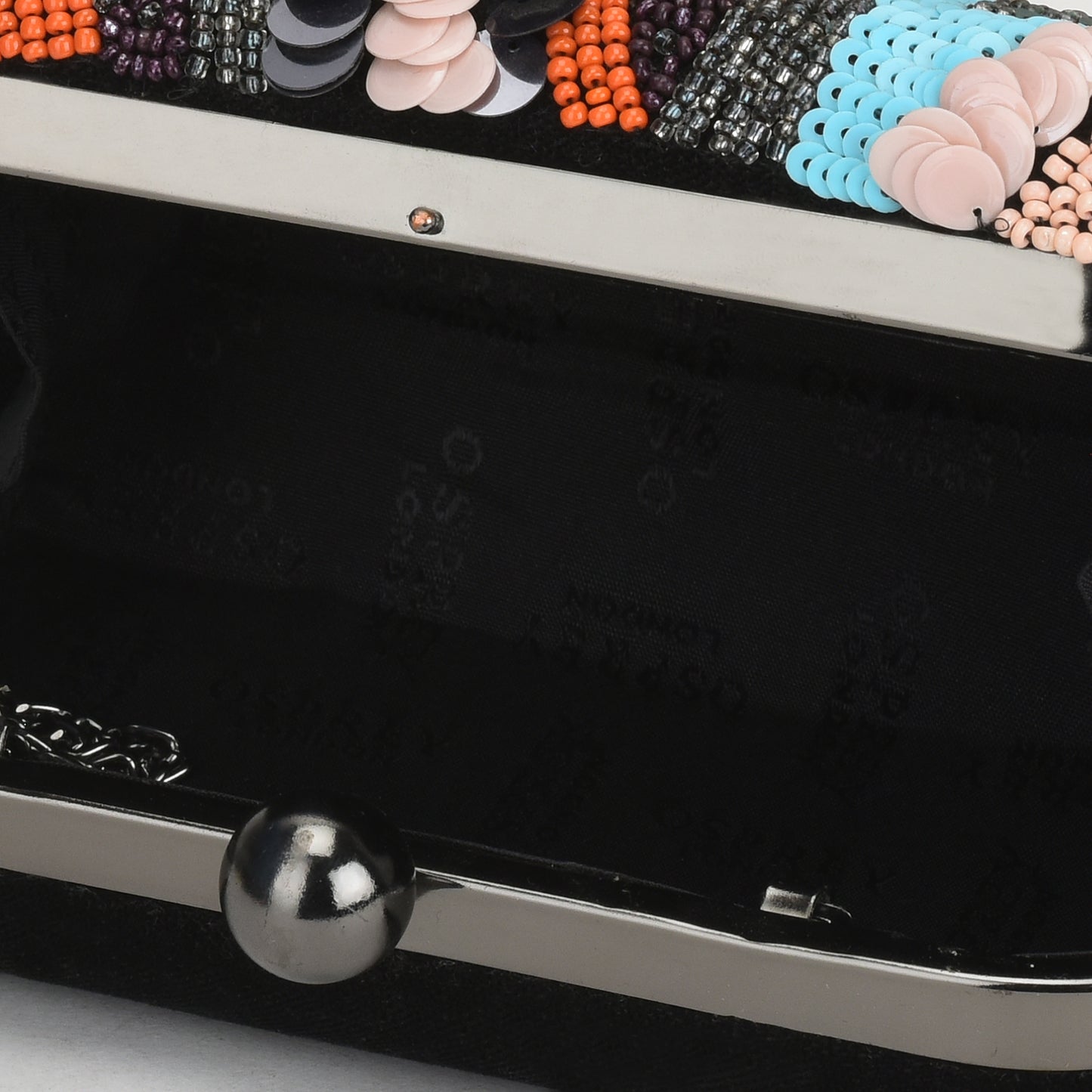 Sequina- Multicolor Beaded Clutch Bag