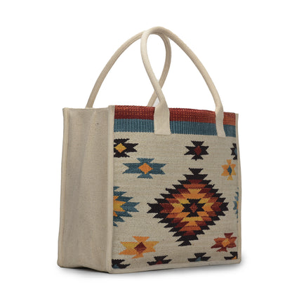 Ikkikai -Tribal Multicolor Box Bag