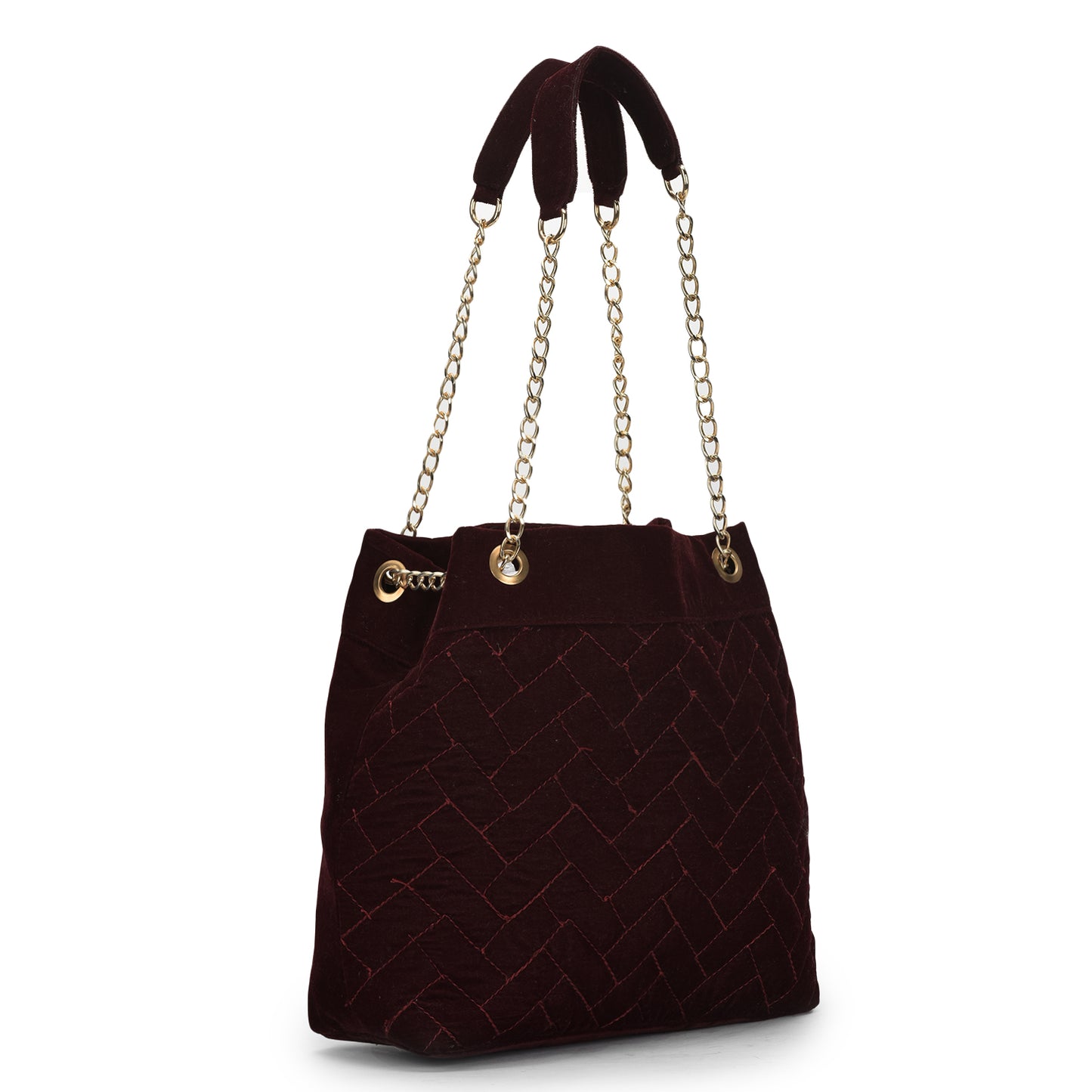 Roush- Red Velvet Party Shoulder Bag