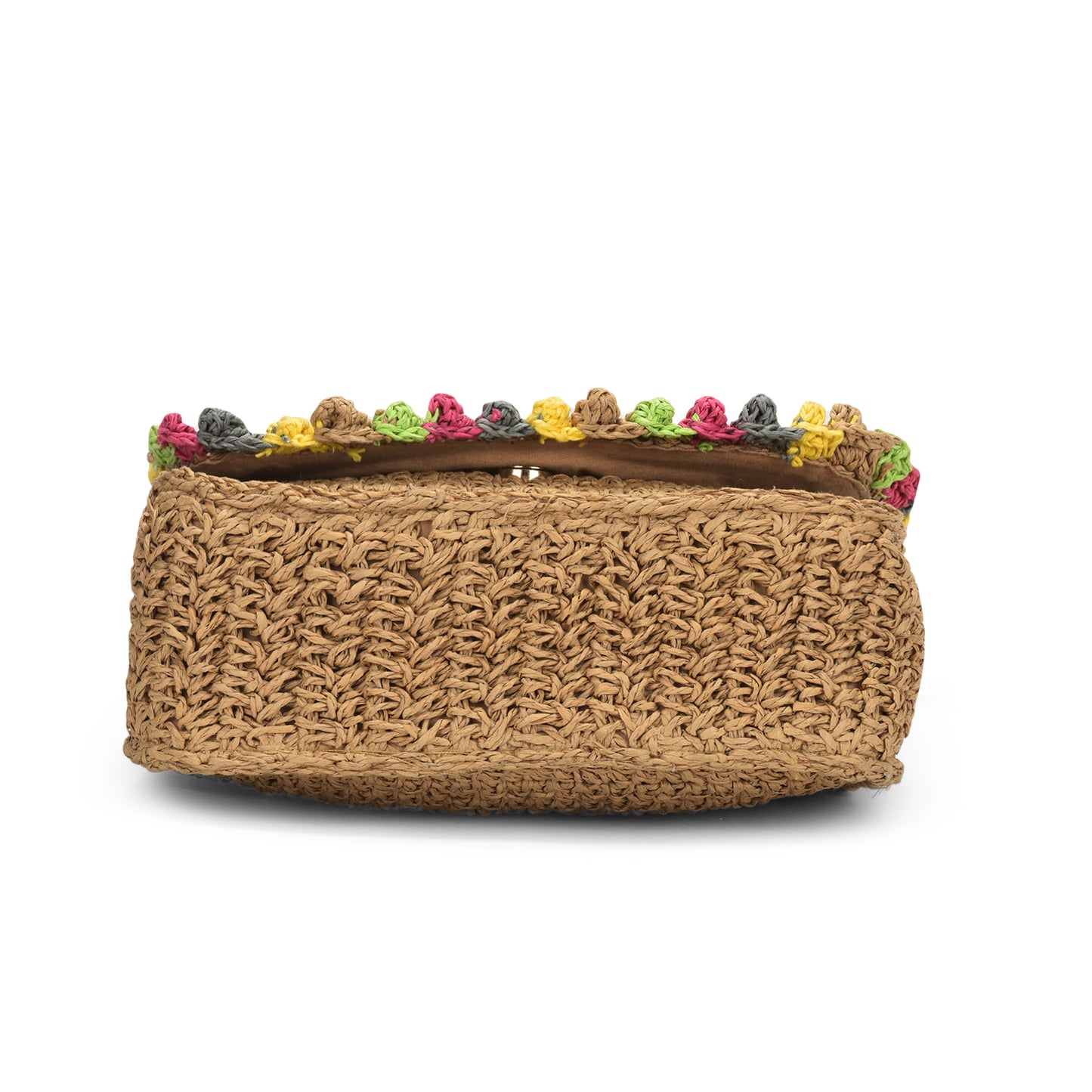 Debola - Multicolor Raffia Crossbody Bag