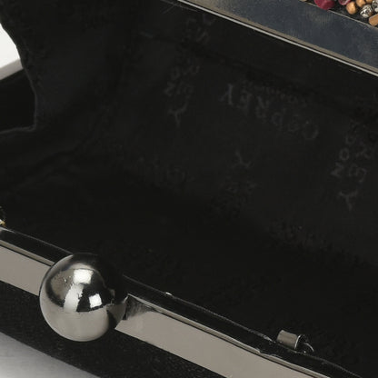 Embellia- Sequince & Beaded Clutch Bag